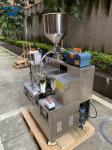 Single Nozzles Manual Plastic Soft Tube Filling Machine Semi Automatic