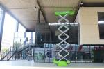 Open Hydraulic System 3.5km/H 11.8m Scissor Sky Lift Platform