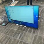 Ultra-narrow edge splicing screen 55 inch high brightness LCD screen 1920x1080