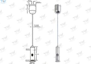 China Quick Installation LED Panel Light Suspension Kit For Aluminium Profiles factory