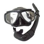 diving mask and snorkel set for spearfishing universal snorkel 4x4 from