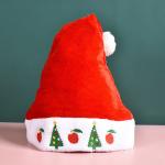 Santa Claus Christmas Hat Red Xmas Decoration For Fancy Dress Up Unisex Costume