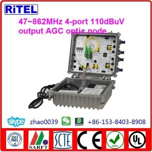 China CATV 1G Bi-directional AGC Outdoor Optic Receiver 4-port ON-4 factory