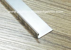 China L Shaped Stainless Steel Right Angle Trim / Corner Trim Provide Edge Protection factory