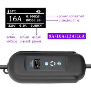 China 4G 2W Ev Charging 3 Pin Plug Electric Car Wall Charger Ethemet Communication factory