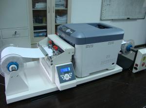 China CMYK 4 Color A4 Size Roll To Roll Laser Printer for Short Run Label factory