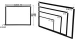 OTP USB Controller Outdoor Multi Touch Panel Frame Monitor 19 Inch 16/9 Wide