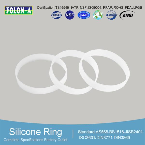 Weatherproof Black Backup O Rings for Extreme Temperature and Pressure