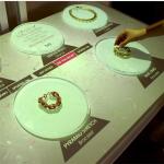 Interactive Showcase Display Cabinets Allows Customers Shopping