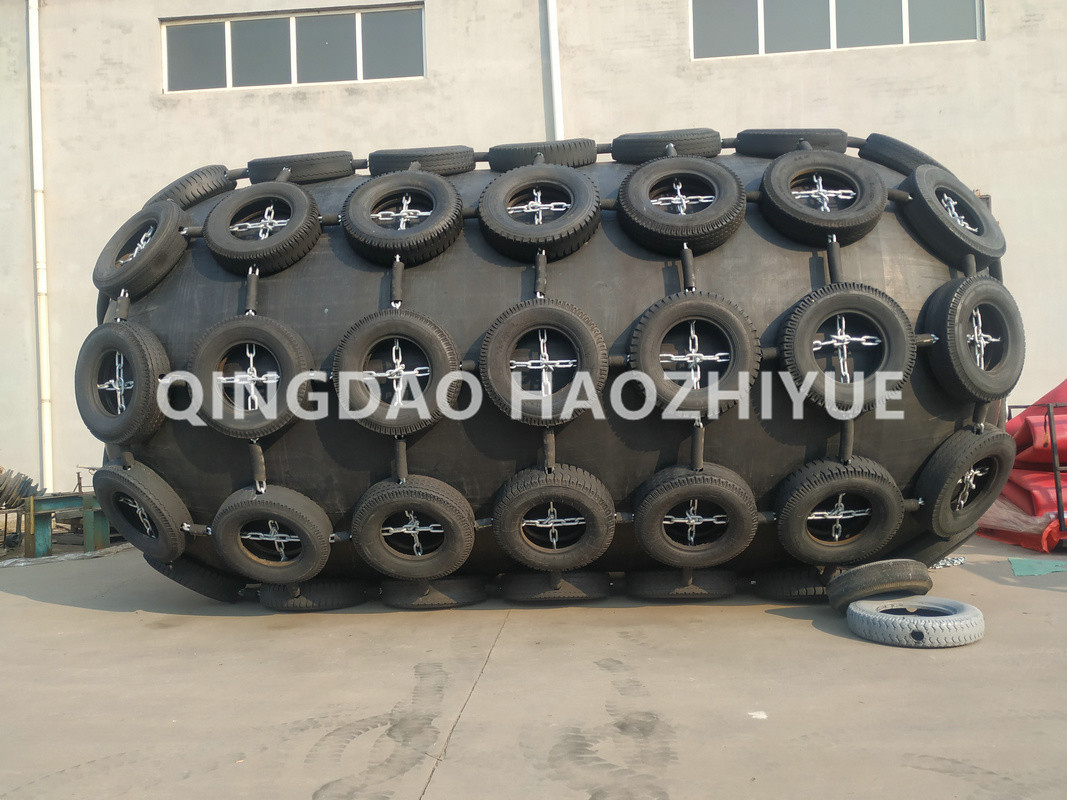 2.5x4m Marine Inflatable Fender , Berthing Inflatable Dock Bumpers