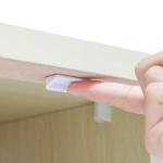 Updated Version White Or Black Spring Baby Safety Child Cabinet Lock