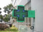 38kg/58kg Net Weight Waterproof Full Color Double Sides LED Pharmacy Cross