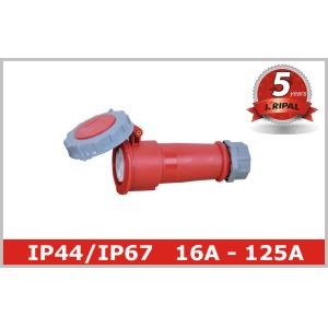 Plastic Waterproof Electrical Connectors Industrial Socket Outlets