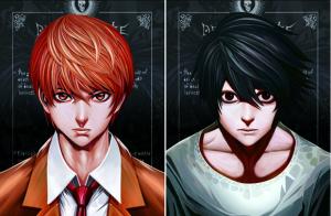 China Death Note 3D Lenticular Poster High Definition Design factory