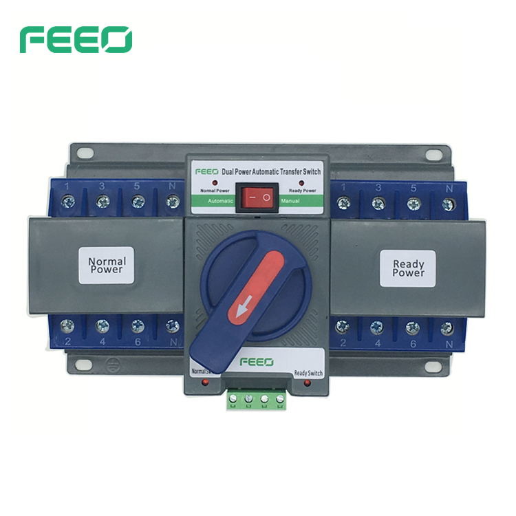 230VAC Automatic Power Transfer Switch 63A ATS Changeover 4P