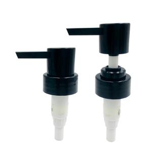 China Anodized Aluminum Plastic Lotion Pump For Cosmetic Bottle factory