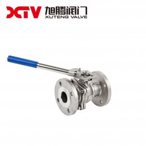 China Flanged Structure Floating Ball Valve Perfect for Sampling in Various Industries on sale
