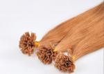 1 Gram Pre Bonded Hair Extensions , Straight Pre Bonded Keratin Hair Extensions