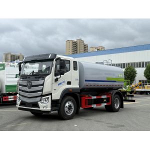 China Foton Auman Water Tanker Tank Sprinkler Transport Bowser Cleaning Watering Truck factory