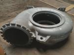 High Strength Chrome Cast Iron Parts Pump Shell Casings With Painted Surface