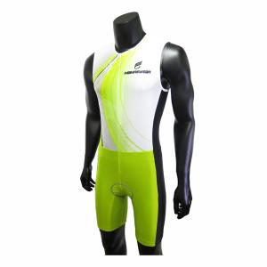 China Hot Style Custom Sublimation Triathlon Speed Suit , Custom Triathlon Singlet factory