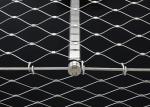 Flexible Stainless Steel Architectural Mesh Corrosion Resistant For Railings