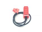 10A Current D Tap Power Cable Male To Female 1 Meter Length