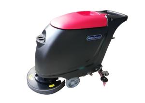 China Low Noise Walk Behind Floor Scrubber Machine With Independent Brushes factory