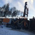 RCZ440 Automatic Integrated DTH Drilling Rig with 194kw Engine Rated Power