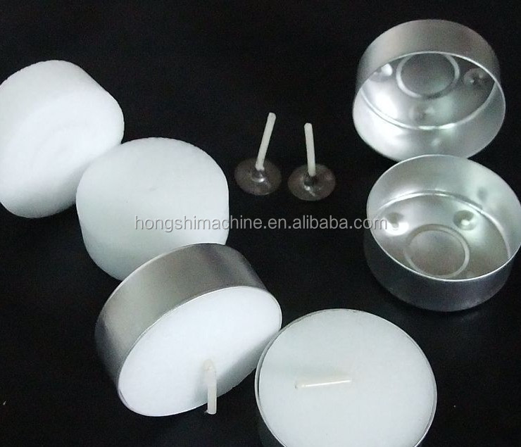 Full automatic wax pillar candle press machine tea light candle maker machine price