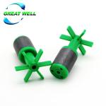 12.4*27 4 Pole Radial Y30 / Y30BH Ferrite Permanent Magnets Water Pump Rotor