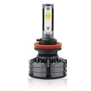 China Universal 3 Color Brightest Led Headlight Bulbs H1 H3 H4 H7 H11 9005 9006 factory