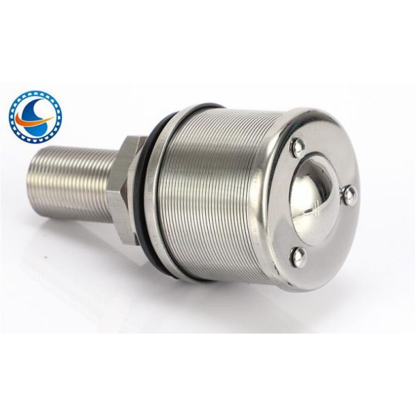 China Aisi 316l Wedge Wire Strainer Johnson Continuous Slot factory