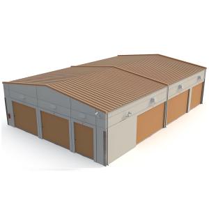 China Cheap Prefabricated Workshop Prefab Steel Structure Farm Storage Warehouse Metal Building Kits factory