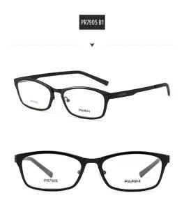 China Flexible Optical Parim Eyeglasses Frames Wayfarer Style High Strength factory