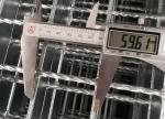 60x50mm Mesh Press Welding Hot Galvanized Steel Gratings Flat Surface