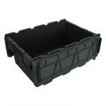 Customized Color Foldable Solid Food Grade Transport Logistics Box with Attached