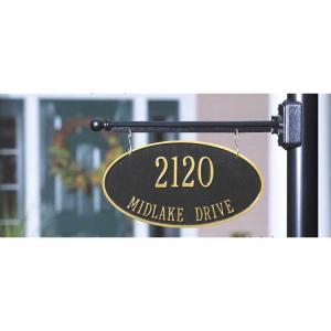 China Custom Recycled Aluminum Reflective House Numbers Mailbox Rustfree Two Sided factory