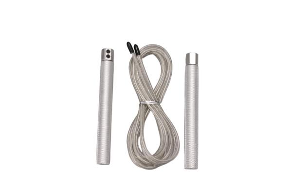 4.5mm*3m Aluminum Weight Bearing Skipping Rope Indoor Outdoor Keep Fit Sport