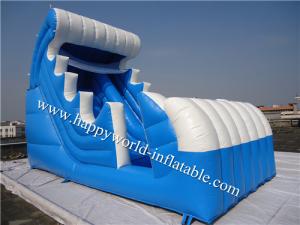 China Inflatable mega slide , commercial inflatable slide , giant slip n slide factory
