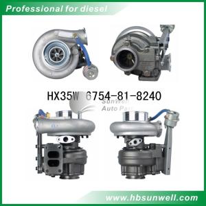 China Komatsu SAA6D107E HX35W 6754-81-8240 Turbocharger Cummins QSB ISDE 4043679 4955479 Turbo for Holset branded supercharger factory