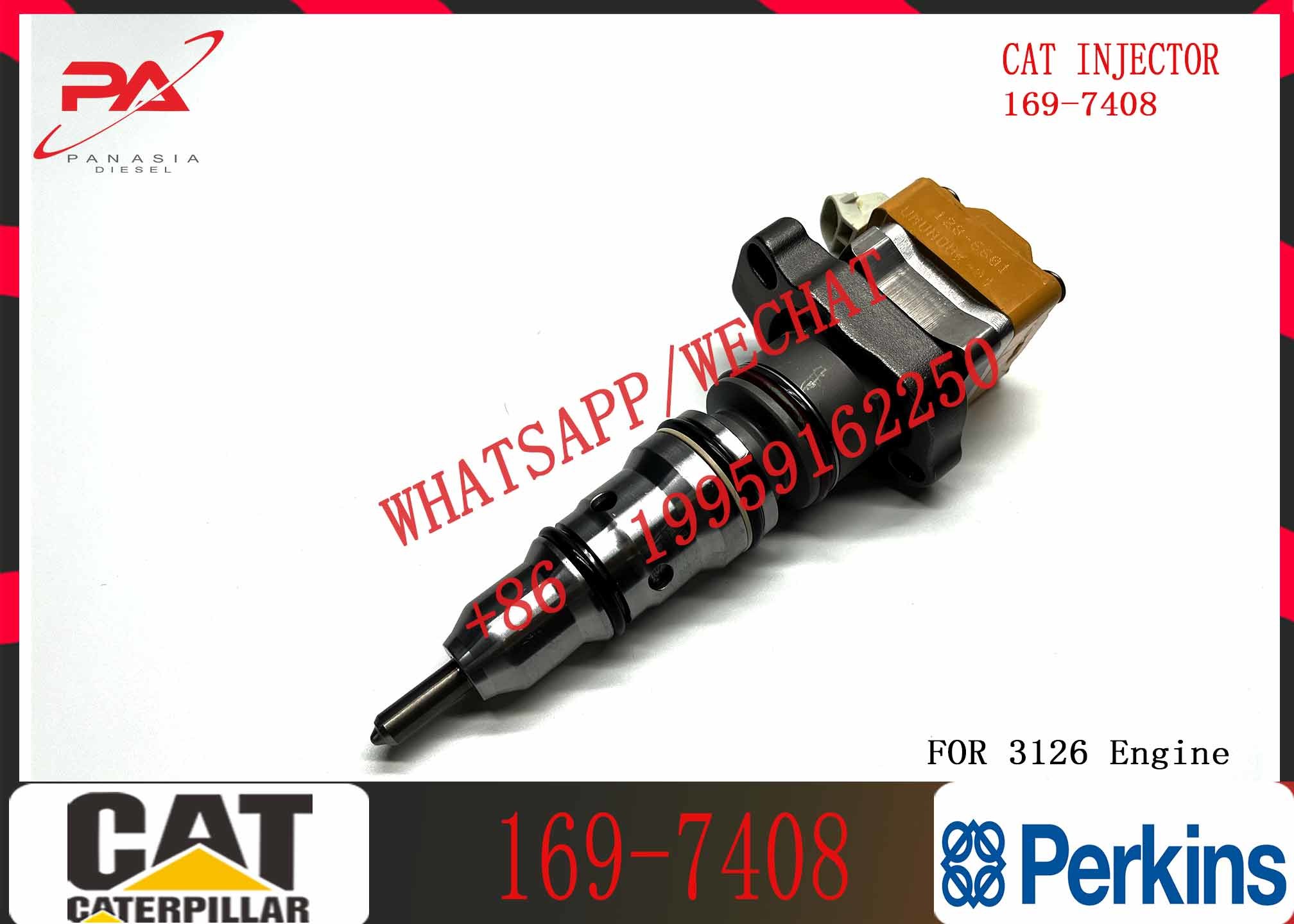 Common Rail Injector Assy 232-1173 179-6020 1OR-0781 198-6877 1OR-1267 169-7408