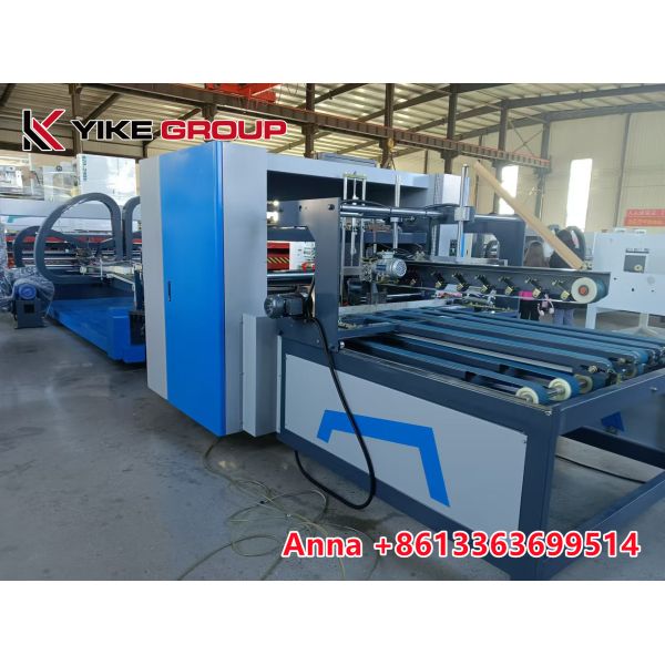 YK- 1224 Computer Type Auto Corrugated Box Gluing Machine From YIKE GROUP