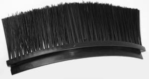 China Industrial Rubber Base H-Type Polypropylene Bristle Brush Strip For Seal Truck Splash-proof factory