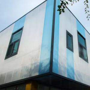 Customized Length 500-1050mm Width Polycarbonate Hollow Sheet with Composite Co