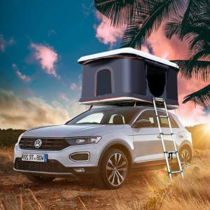 China Rip Stop Canvas Outdoor Camping Car Roof Tent Double Layer factory