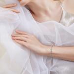 3A Crystal Sterling Silver Jewelry Bracelets