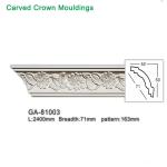 Factory sales home interior decorative pu cornice/ carved crown moulding