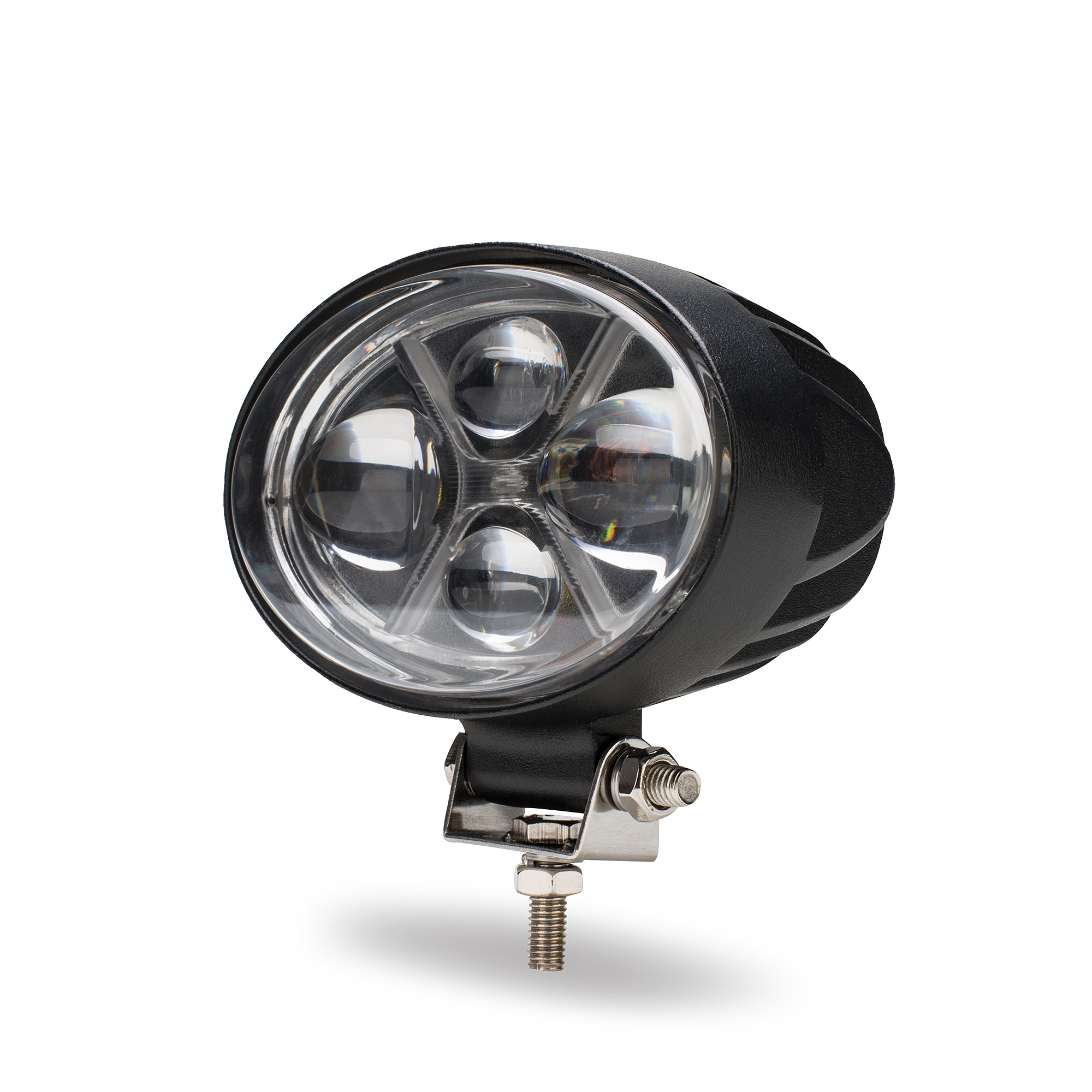 Factory oval led vehicle work light 20V PC lens 7D HCW-L20288
