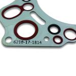 STEEL gasket cylinder head for PC300-6 komatsu EXCAVATOR 6d140 engine spare